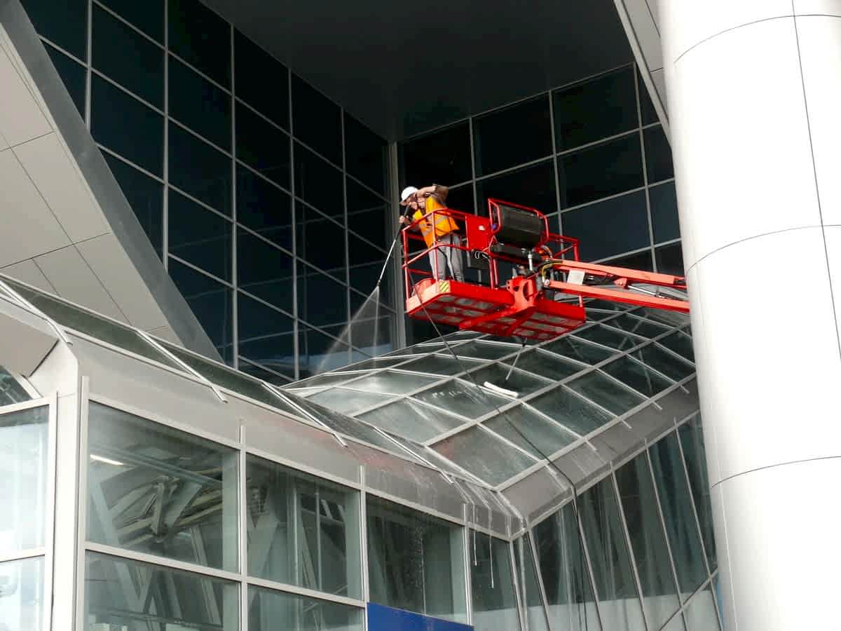 Мойка фасада-456