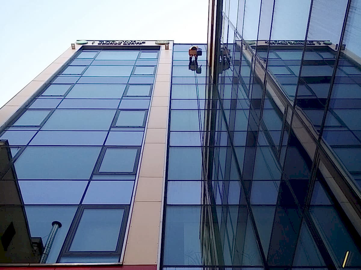 Мойка фасада-919