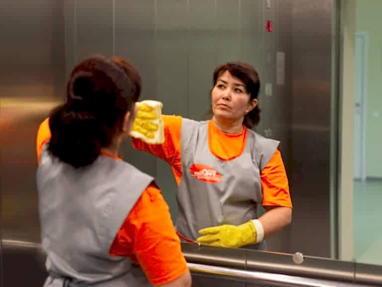 Уборка в бизнес-центре