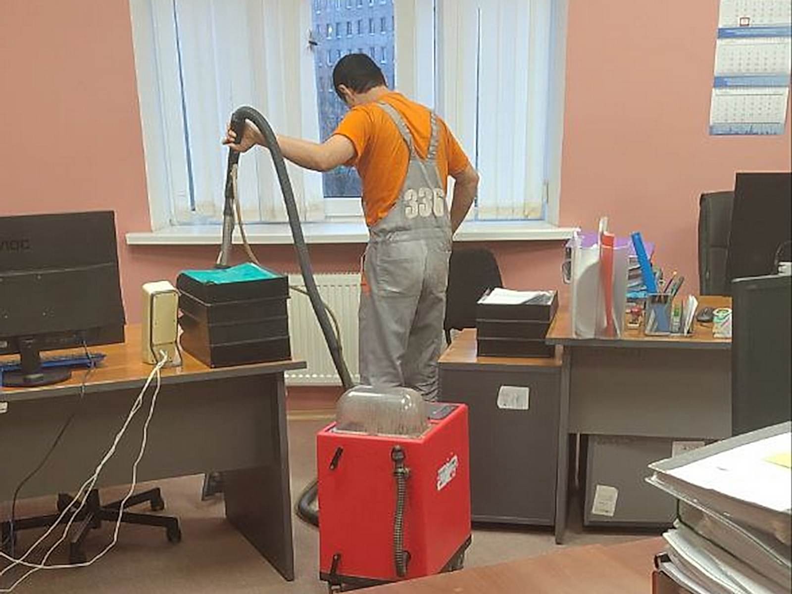 Химчистка ковролина на месте