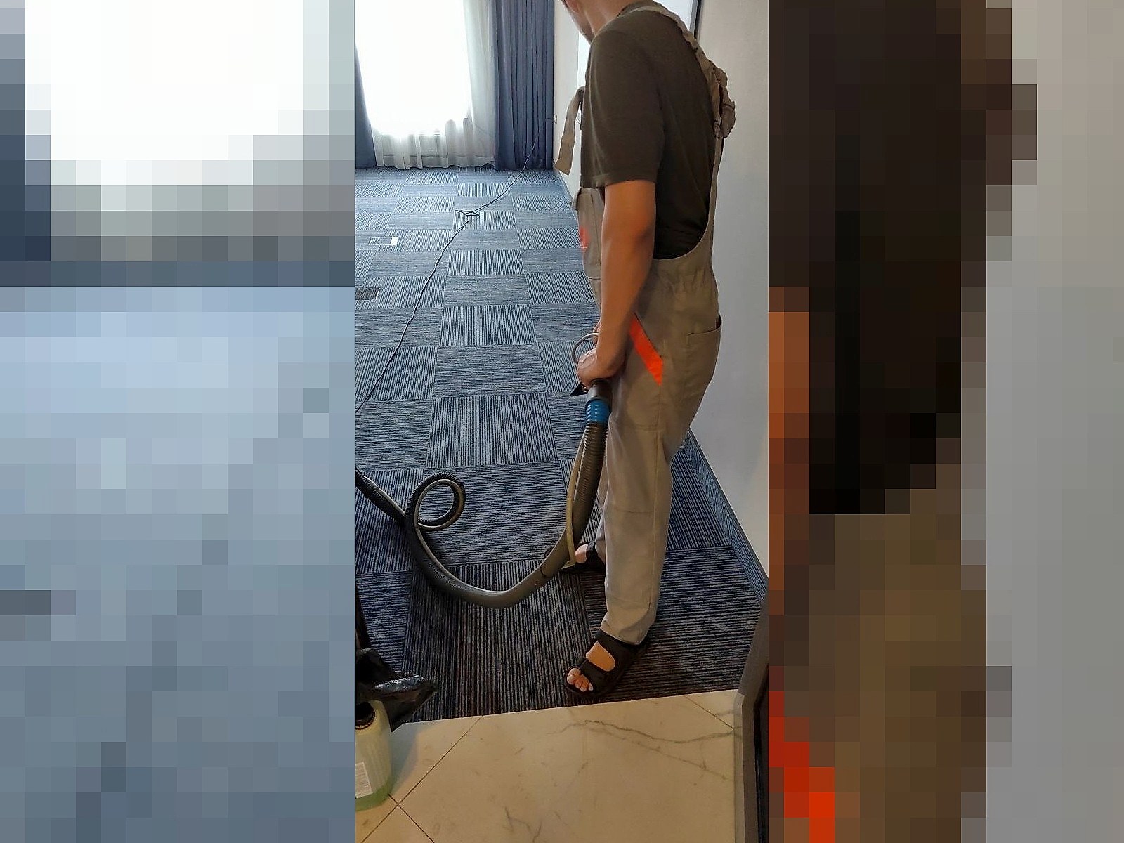 Химчистка ковролина на месте