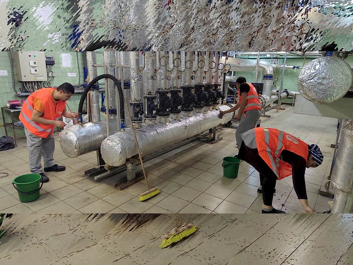 Уборка на производстве