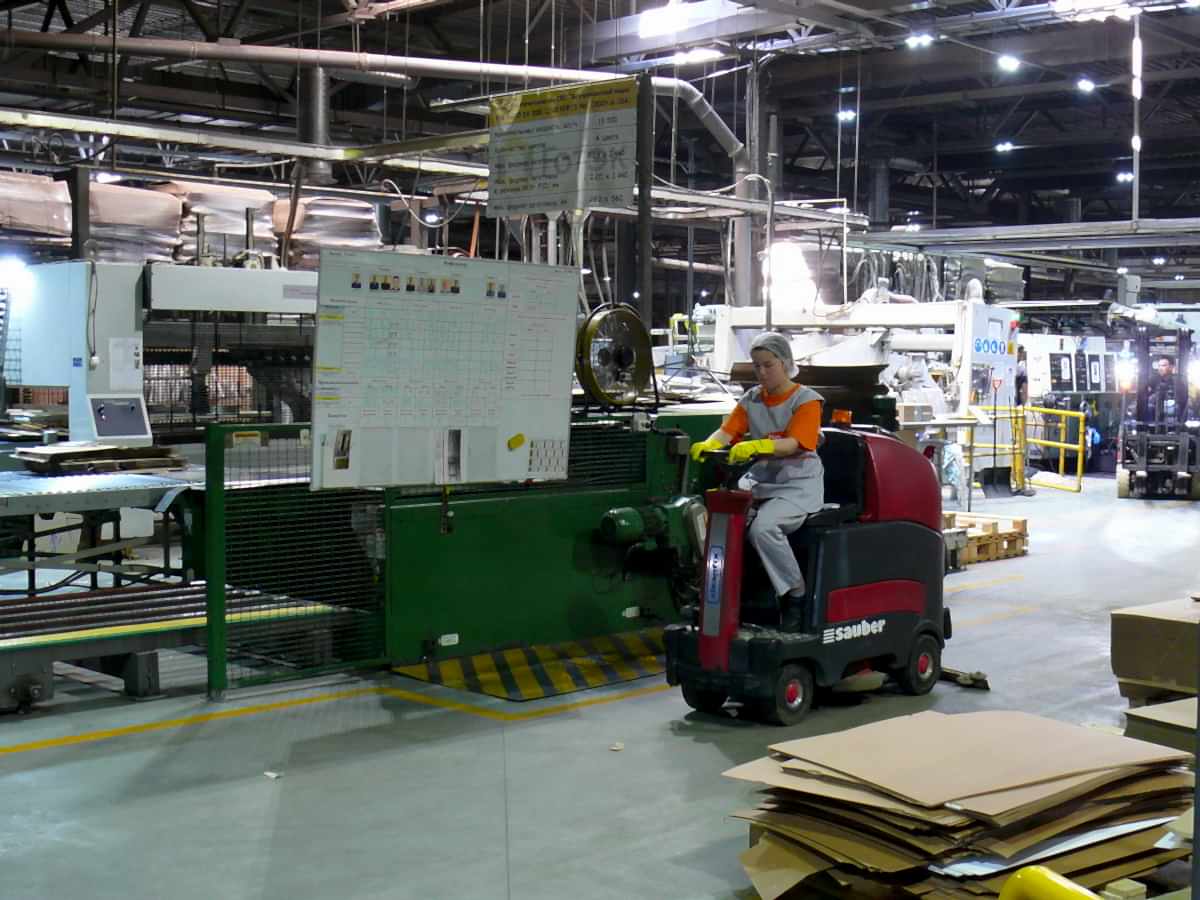 уборка на производстве