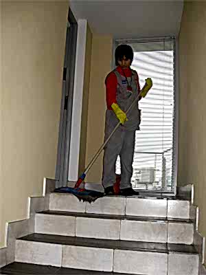 уборка офисного помещения