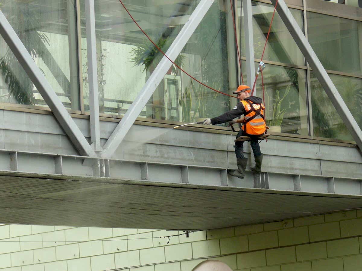 Мойка фасада-998