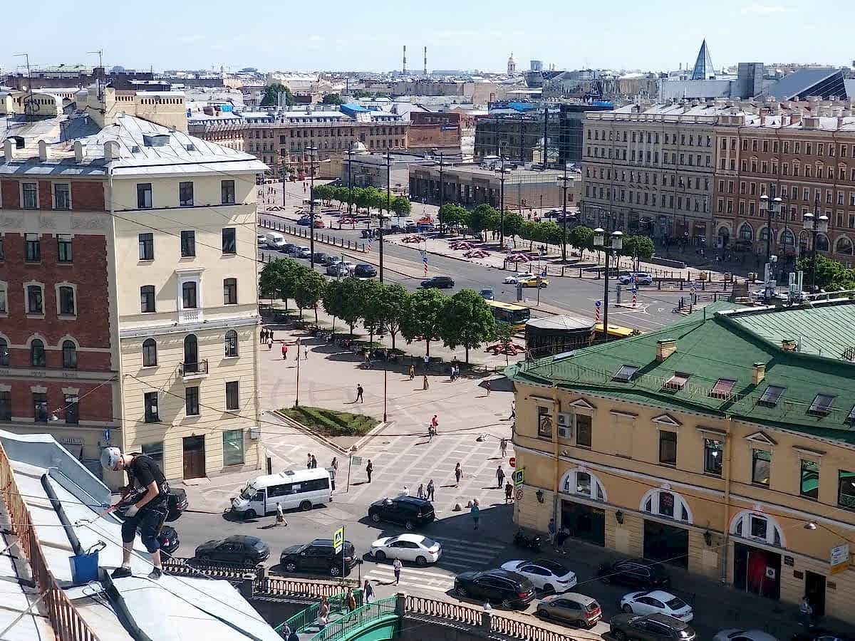 Мойка окон альпинистами-842 Мойка окон альпинистами-842