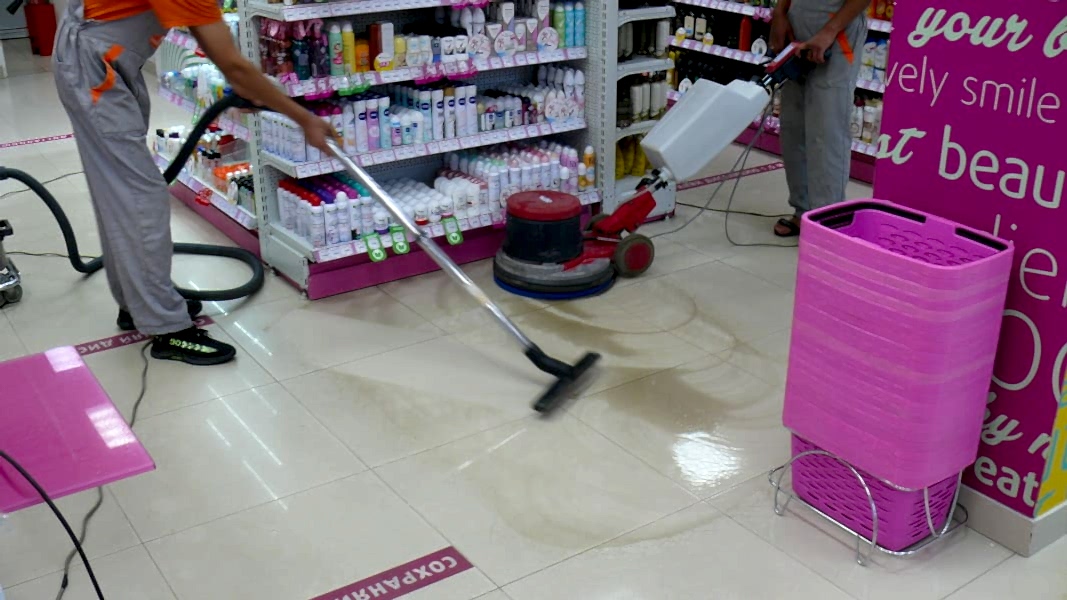 Глубокая размывка пола