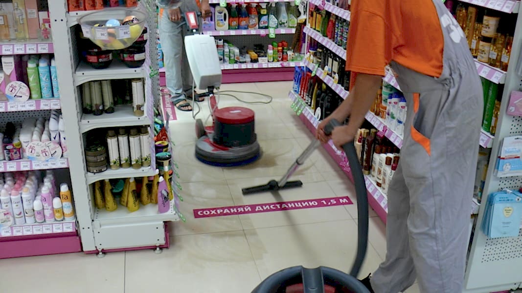 Глубокая размывка пола